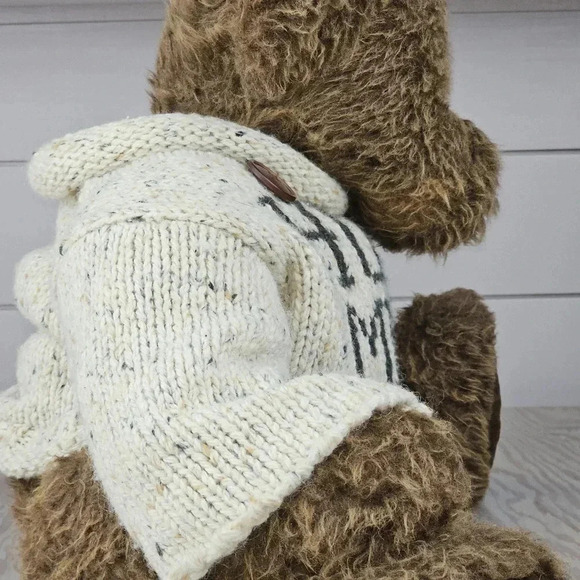 21" Ganz Cottage Collectibles Edward Bear Artist Carol E Kirby Tagged Cuddly - Picture 5 of 11